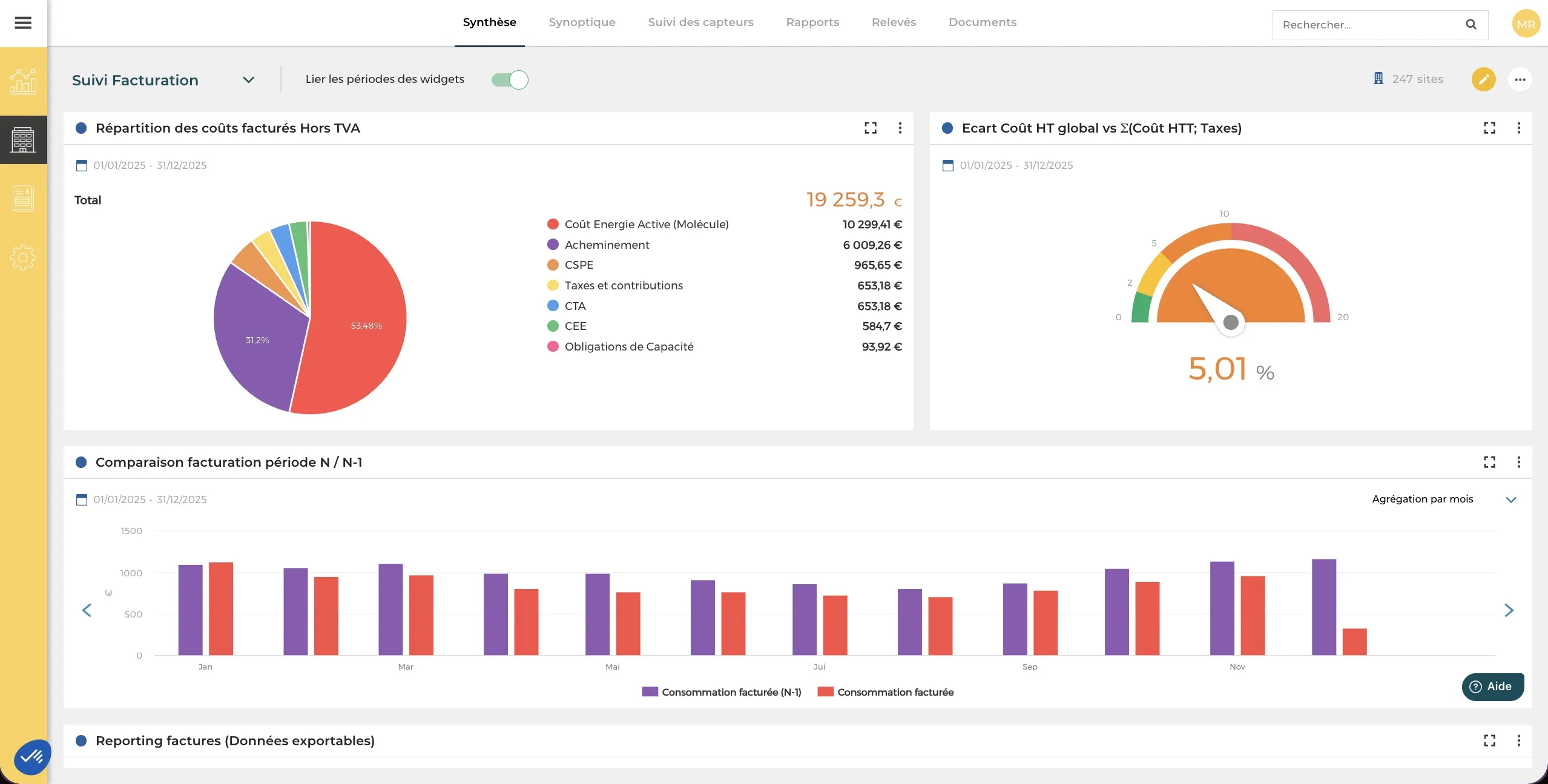 Plateforme — Suivi Facturation